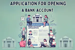 Application for Opening a Bank Account: Steps, Example & Formats