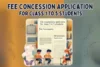 Fee Concession Application for Class 1 to 5 | Formats, Samples, and Tips - Post Thumbnail