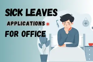 How to Write Official Sick Leave Applications for Office, with Sample Template