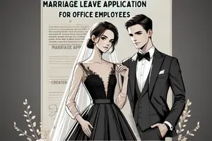 How to Write a Marriage Leave Application for Office: Tips & Examples