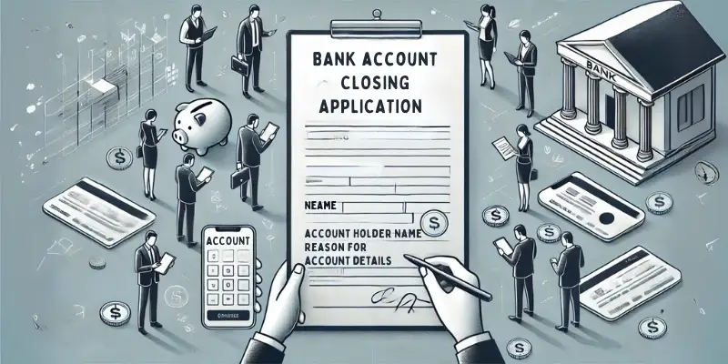 Application for Closing a Bank Account