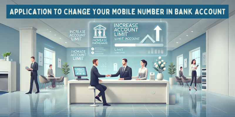 Application for Increasing Your Bank Account Limit